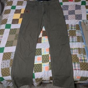 Wrangler Men's Dark Green Cargo Pants
